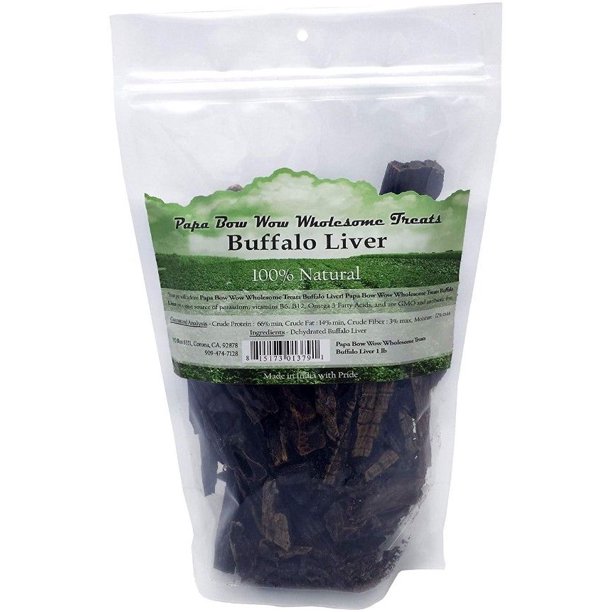 1ea 1 Lb Papa Bow Wow Liver - Treats